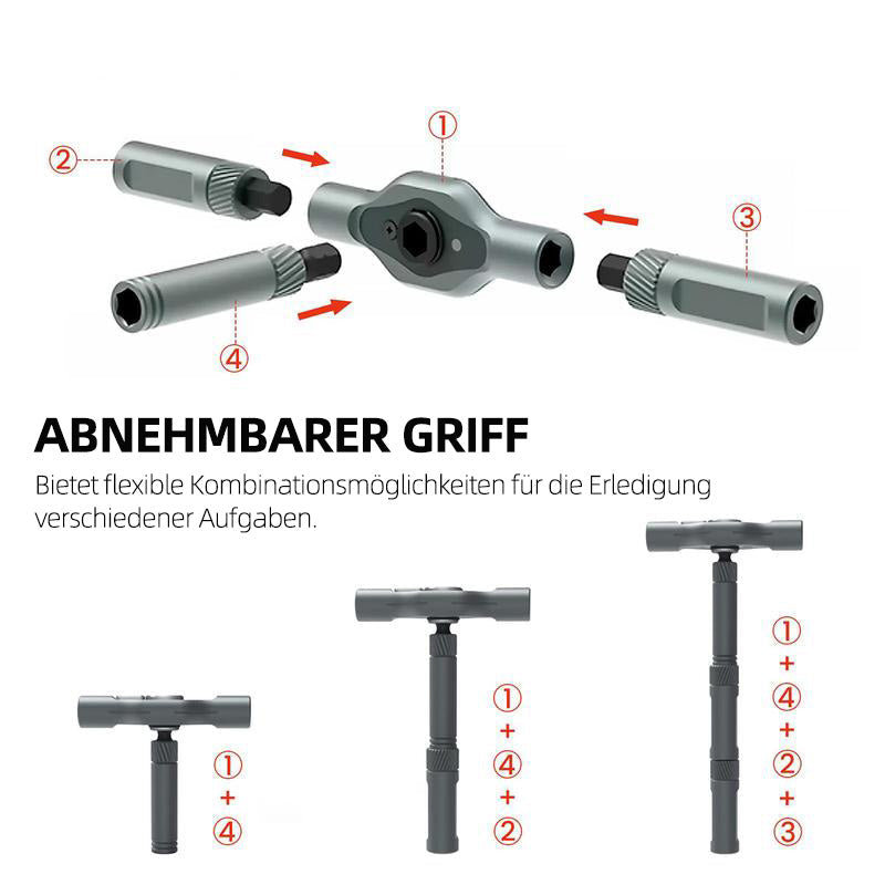 Ratschen-Schraubendrehersatz 24-in-1