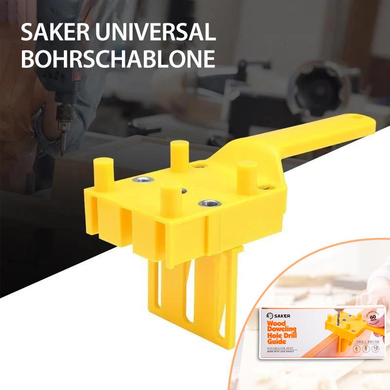 Saker® Universal Bohrschablone mit verstellbaren Bohrlochgrößen