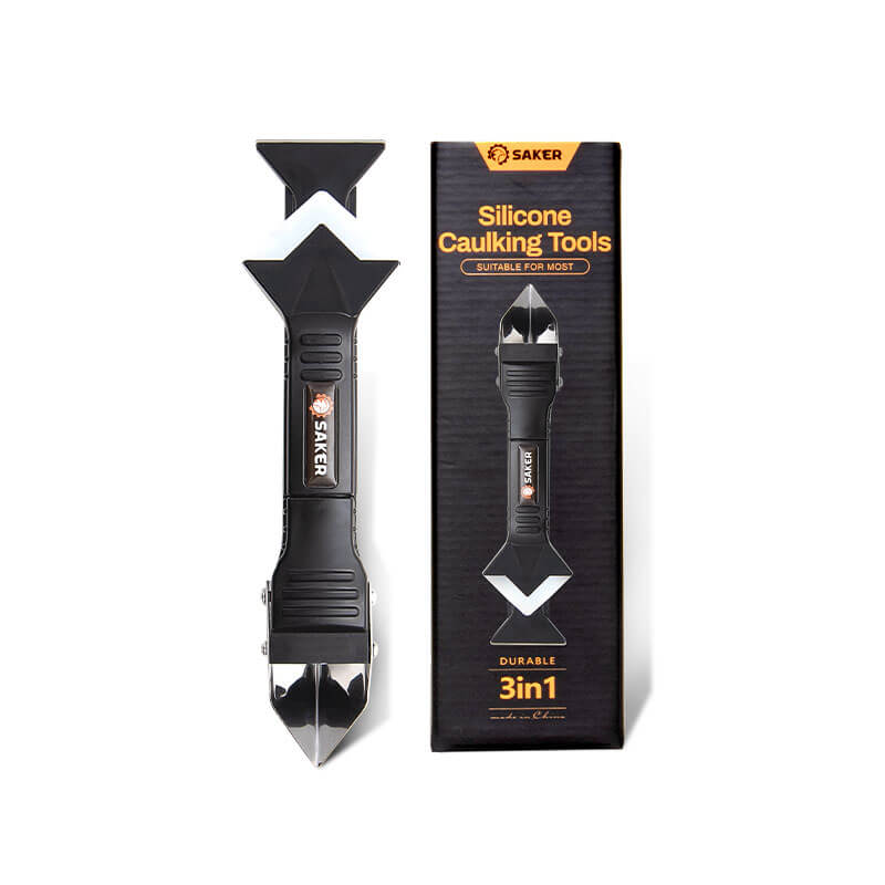 Saker® 3-in-1 Silikonentferner und Silikon Fugenwerkzeug