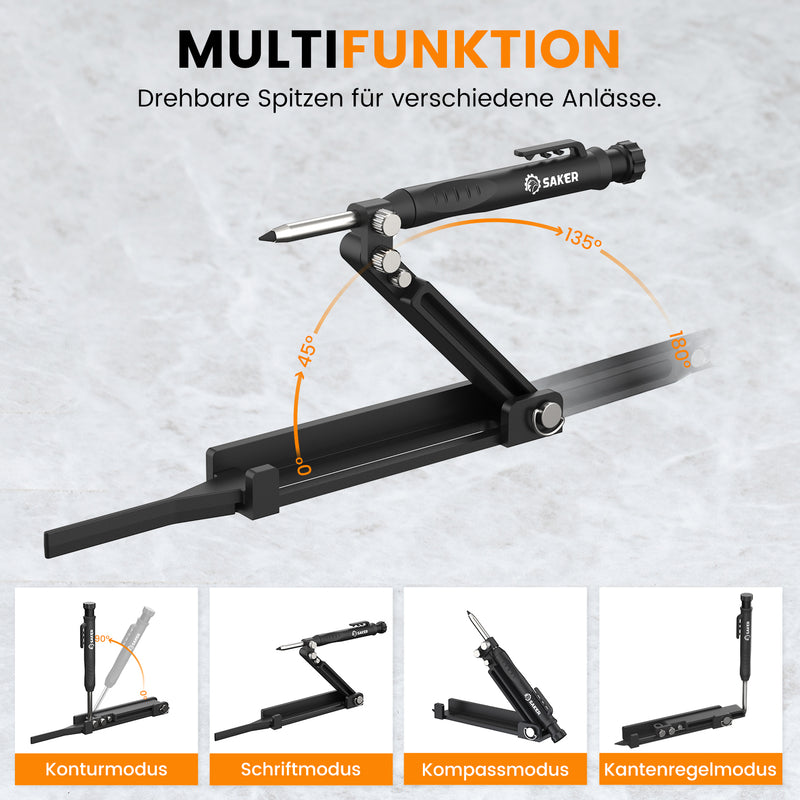 Saker® Multifunktionales Anreißwerkzeug (Upgrade Version)