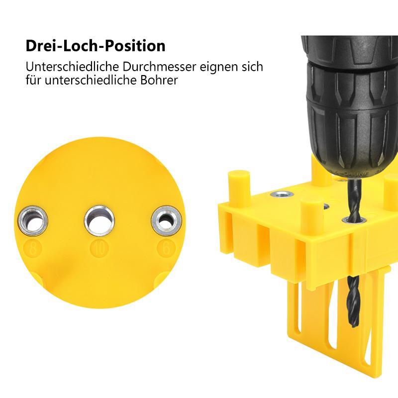 Saker® Universal Bohrschablone mit verstellbaren Bohrlochgrößen