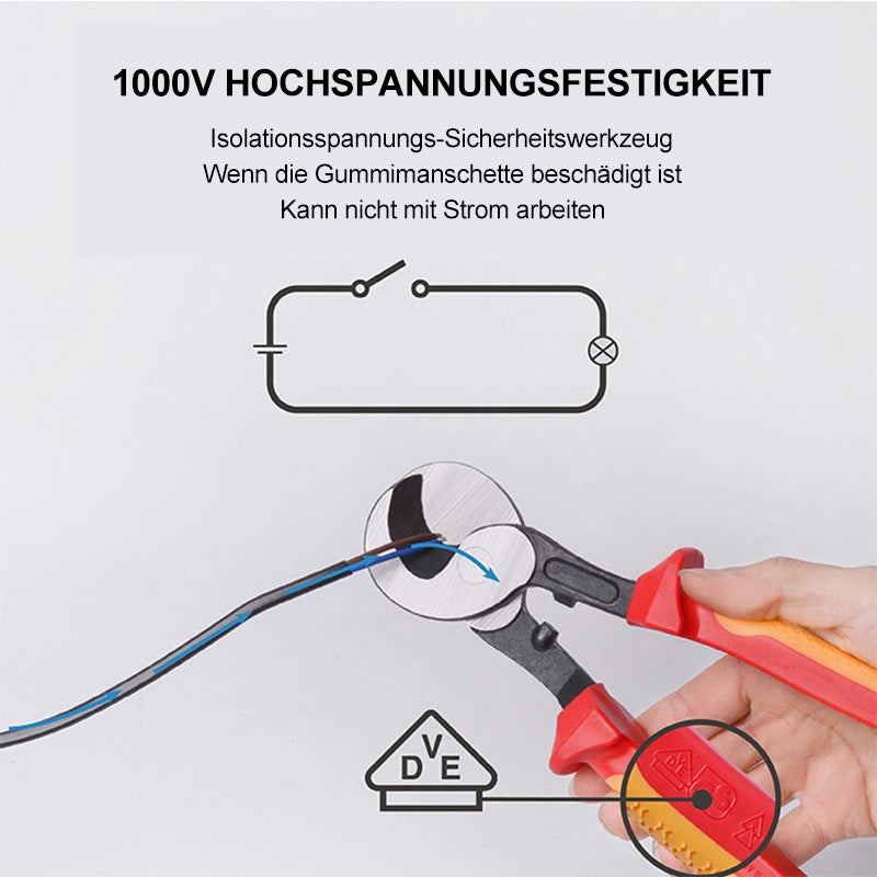 Elektronik Kabelschere Zange