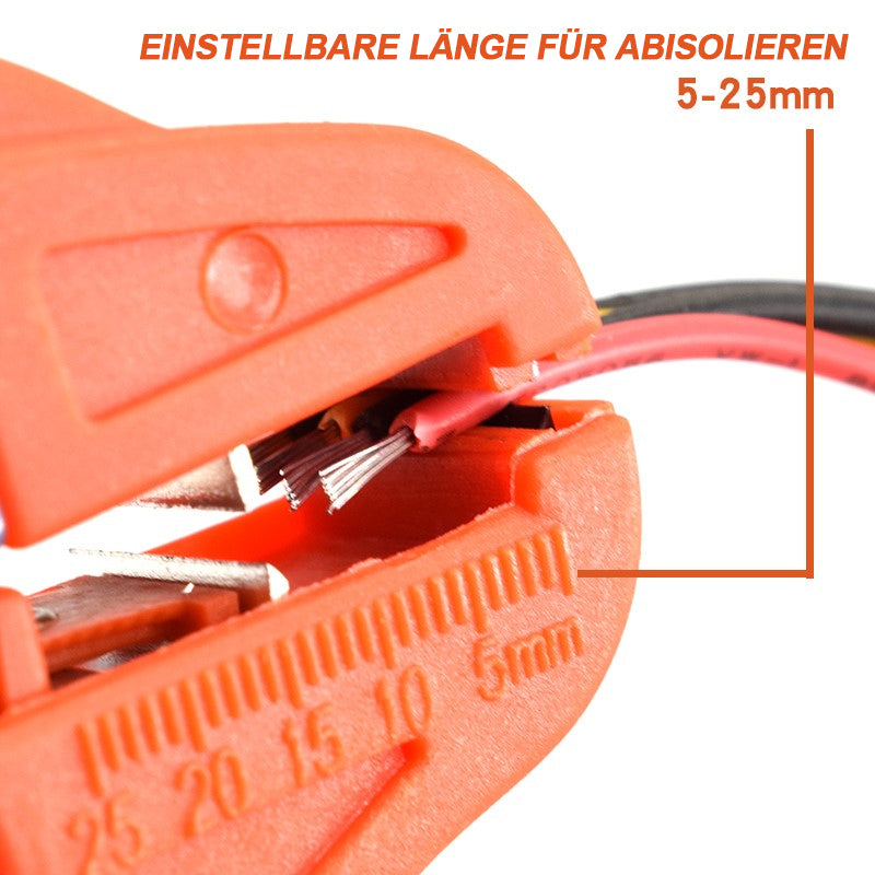 Entenschnabel-Abisolierzange