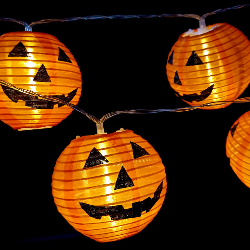 Halloween Kürbis Lichterkette
