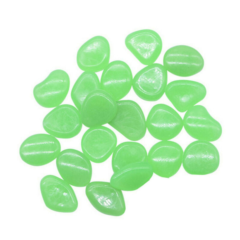 Leuchtende Kieselsteine