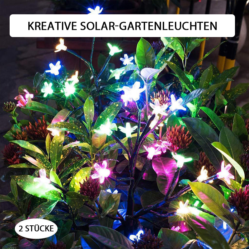 Solar Fee Blume Lichter (2 Stücke)