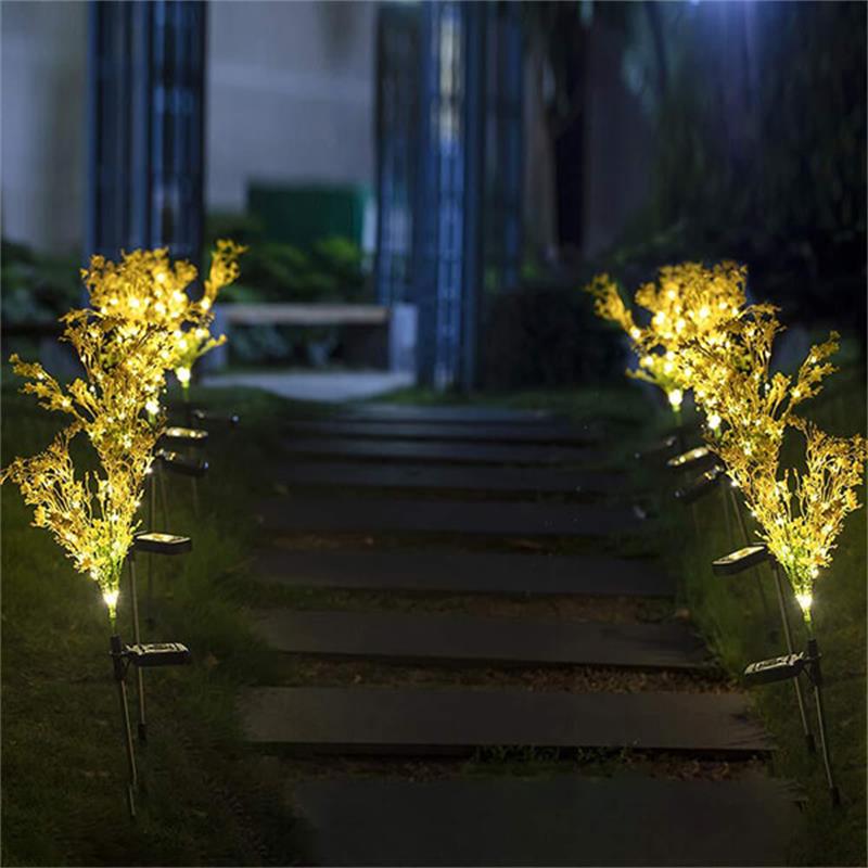 Solar Golden Raps Blumen Licht