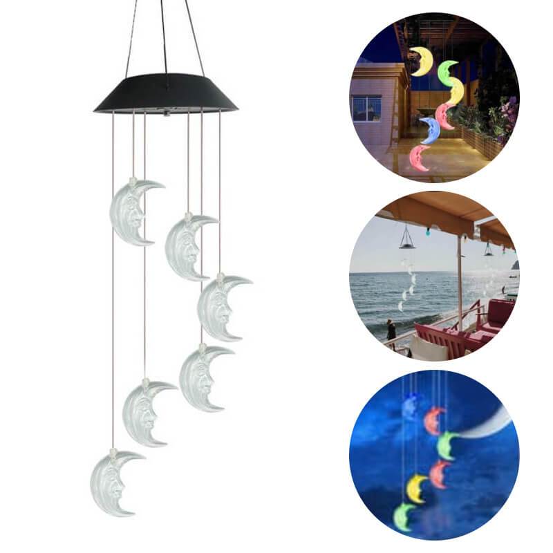 Solar Mond Windspiel Licht