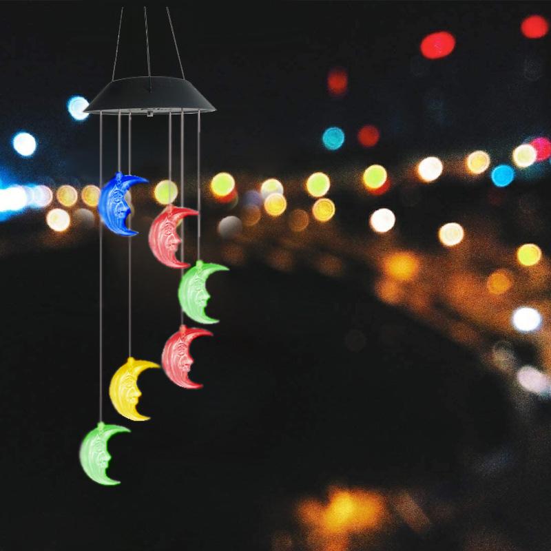 Solar Mond Windspiel Licht