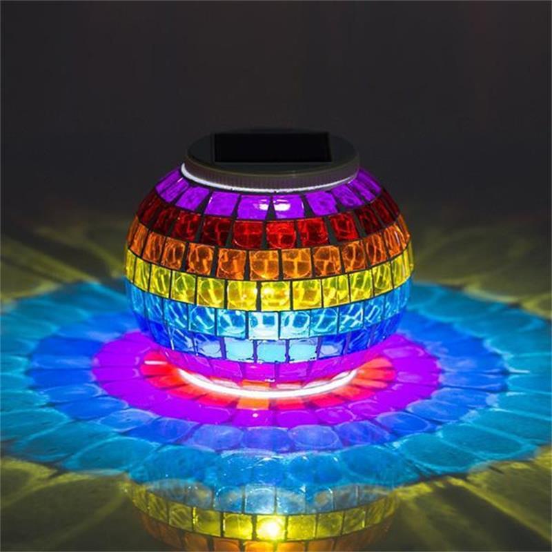 Solar Mosaik Deko Licht
