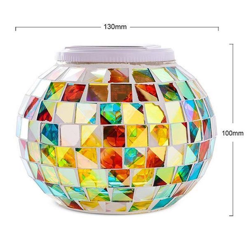 Solar Mosaik Deko Licht