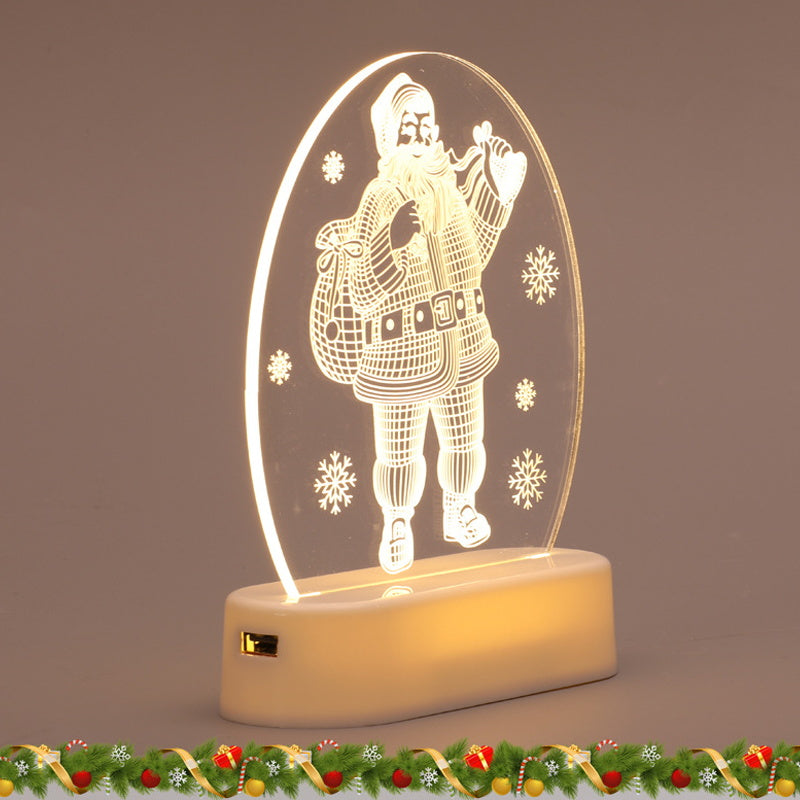 Weihnachten 3D LED Nachtlicht