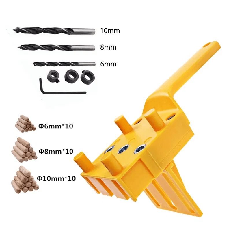 Saker® Universal Bohrschablone mit verstellbaren Bohrlochgrößen