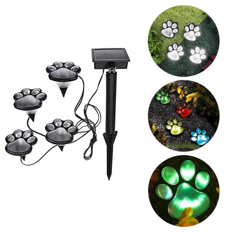 solar-led-katze-pfotenabdruck-lichter-im-garten