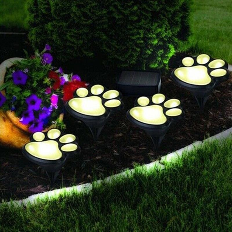solar-led-katze-pfotenabdruck-lichter-im-garten