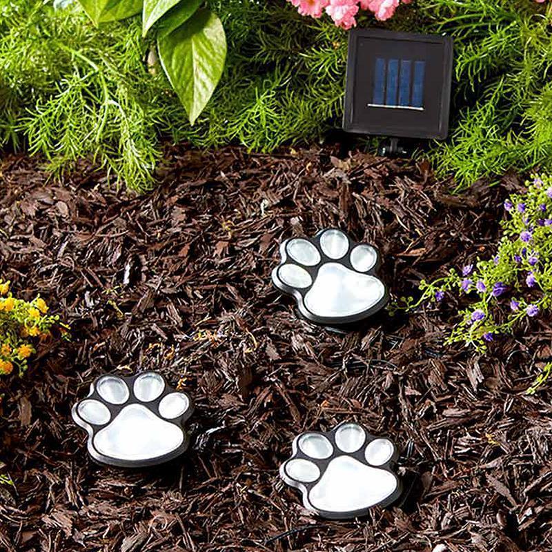 solar-led-katze-pfotenabdruck-lichter-im-garten