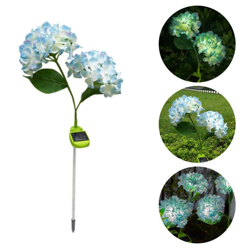 Solar Simulation Gartenhortensien LED Lampe 